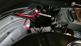 Mercedes Benz Auxiliary Battery Replacement [upl. by Adnalue]