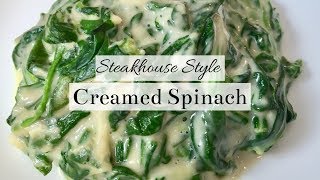 Creamed Spinach [upl. by Colly]