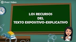 Recursos del Texto expositivo explicativo [upl. by Yellac]