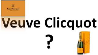 How to say Veuve Clicquot CORRECTLY French Champagne Pronunciation [upl. by Aiuhsoj29]