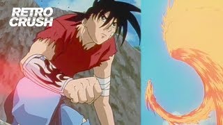 Recca unleashes the fire dragon  Flame of Recca 1997 [upl. by Deste945]