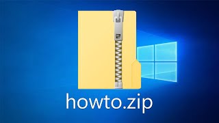 How to make a ZIP Files in Windows [upl. by Nnyleuqcaj]