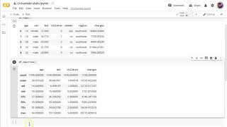 Python univariate statistics [upl. by Oberheim]