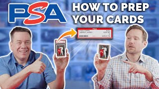 PSA Grading 5 Steps to Prep Your Cards for PSA 📦💰 [upl. by Sigismundo]