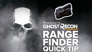 Range Finder sniper location and info  Ghost Recon Wildlands quick tip [upl. by Jaworski]