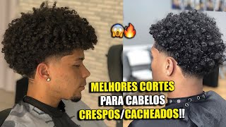 MELHORES CORTES PARA CABELO CACHEADOCRESPO [upl. by Steiner456]