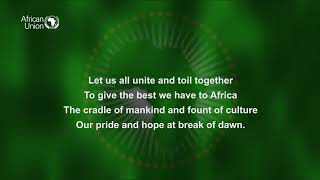 African Union Anthem English Version [upl. by Halik527]