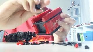 How to make a motorized Lego Hogwarts express tender [upl. by Grethel]