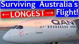 QANTAS Perth to London 787 BUSINESS CLASS [upl. by Anirbus]