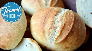 Perfekte Brötchen backen  wie vom Bäcker  Thomas kocht [upl. by Ylle954]