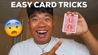 3 EASY CARD TRICKS YOU CAN DO  Sean Does Magic [upl. by Katerine565]