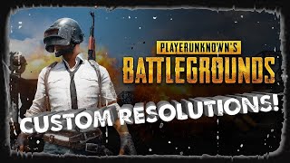 NVIDIA  1728 x 1080 Stretched Resolution in PUBG [upl. by Hackett]