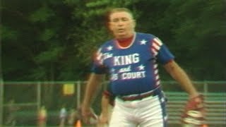 Eddie Feigners KING amp HIS COURT Softball 87 88 92 [upl. by Wei]