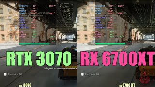 RX 6700 XT vs RTX 3070 [upl. by Adnical]