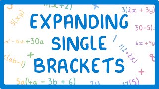 GCSE Maths  How to Expand Single Brackets 35 [upl. by Malinda]