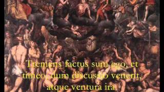 Libera me Domine Deliver me O Lord  Gregorian Chant from the Requiem Funeral Mass [upl. by Aridaj59]