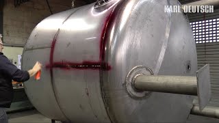 KDCHECK Dye Penetrant Testing on Welds [upl. by Denison]