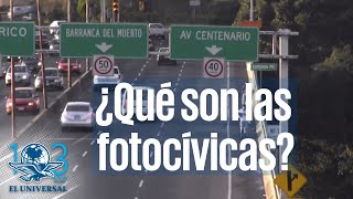 Arranca en CDMX la era de las fotocívicas así funcionarán [upl. by Fisa]