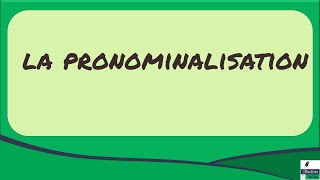 Pronom 15  la pronominalisation [upl. by Higinbotham862]