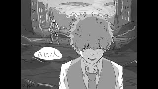 I Am Damaged  BNHA Villain Deku Animatic [upl. by Airda811]