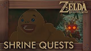 Zelda Breath of the Wild  All 42 Shrine Quests [upl. by Ande]