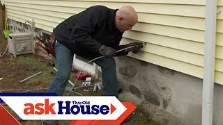 How to Run Underground Wiring to a Garage  Ask This Old House [upl. by Notxam]