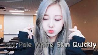 Get Pale White Skin Quickly subliminal [upl. by Naillij555]