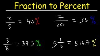 Fraction to Percent Conversion [upl. by Merat]