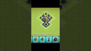 town hall 7 base ll town hall 7 base link ll th7 ll coc shorts youtubeshorts short youtube coc [upl. by Roseanne]