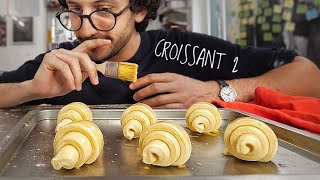 I Try To Make Croissants For The First Time [upl. by Smeaj]