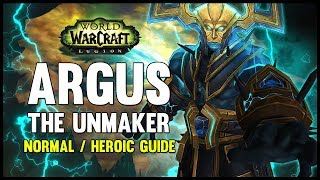 Argus the Unmaker Normal  Heroic Guide  FATBOSS [upl. by Mcmillan]