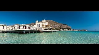 Spiaggia di Mondello Palermo sicilia BEST BEACH IN ITALY  MONDELLO BEACH [upl. by Ayinat]