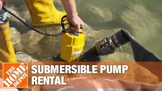 Submersible Pump Rental  The Home Depot Rental [upl. by Dierolf]