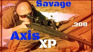 Savage Axis XP 308 Budget Rifle Test And Review HD [upl. by Howland]