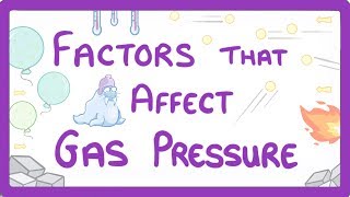 GCSE Physics  Factors Affecting Gas Pressure 30 [upl. by Gussman]