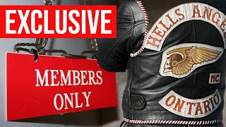 Exclusive tour inside Hells Angels clubhouse [upl. by Foulk534]