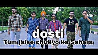 Tum Jaise Chutiyo Ka Sahara hai Dosto  Official Song  Whats app status by nikhil [upl. by Notlok981]