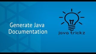 Generate Javadoc from command line  JAVA [upl. by Nave]