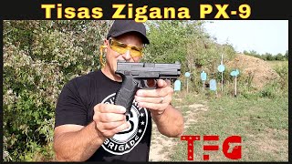 Tisas Zigana PX9 Range Review  TheFirearmGuy [upl. by Normak]