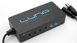 Luna BNC to VGA  HDMI converter [upl. by Althee]