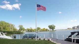 25 Foot Flag Pole Installation  HowTo Vlog  Timelapses [upl. by Ahsiek]