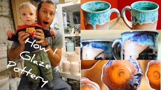 How to Glaze Pottery Tips Tricks and Techniques [upl. by Higgins]