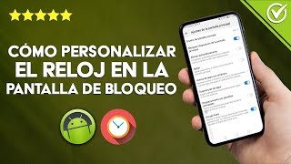 Cómo Poner y Personalizar el Reloj en la Pantalla de Bloqueo de mi iPhone o Android [upl. by Ecirtnahc597]