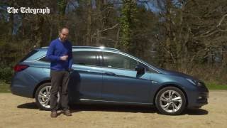 VauxhallOpel Astra Sports Tourer 2016 review  TELEGRAPH CARS [upl. by Suilmann]