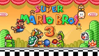 SMAS  Super Mario Bros 3 1993 SNES  2 Players Secrets and 99 Lives TAS [upl. by Drue431]