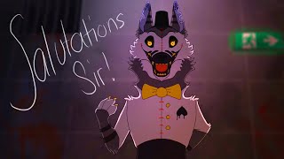 Salutations Sir  ANIMATION MEME mild flashing [upl. by Soph294]