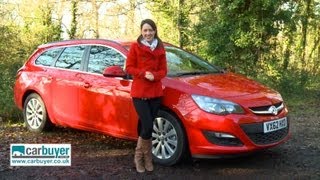 Vauxhall Astra estate review  CarBuyer [upl. by Morganica522]