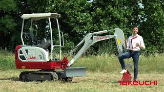 Miniescavatore TB216 Takeuchi® [upl. by Nivle316]