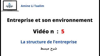 La structure de lentreprise Draija [upl. by Adelind]