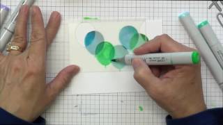 How to use stencils with markers [upl. by Eetnuahs]